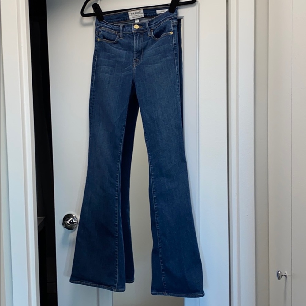 Frame Le High Flare Jeans